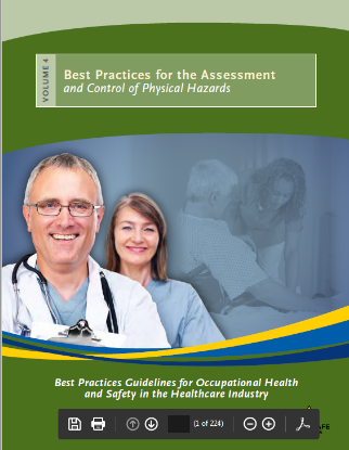 Picture of Best Practices Guidelines for Occupational Health and Safety in the Healthcare Industry. Volume 4: Best Practices for the Assessment and Control of Physical Hazards