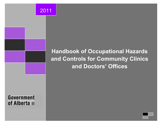Picture of Handbook of Occupational Hazards and Controls - Community Clinics and Doctors’ Offices
