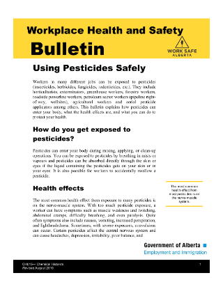 Picture of Using Pesticides Safely