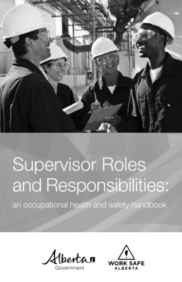 Picture of Supervisor Roles and Responsibilities: an occupational health and safety handbook (greyscale version)