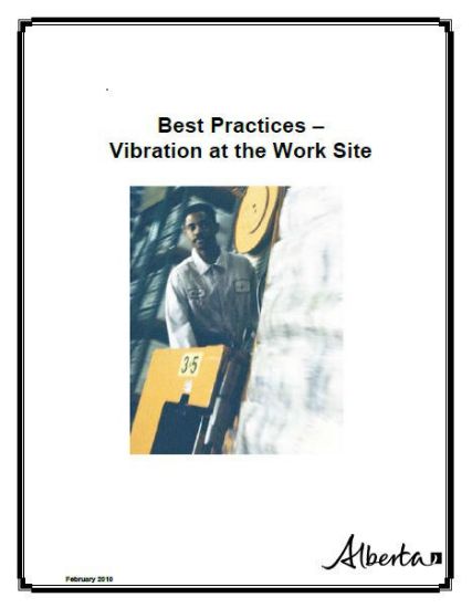 Picture of Vibration at the Work Site: Best Practices
