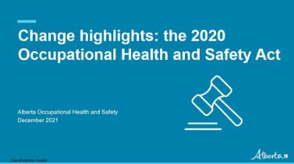 Picture of Change highlights: the 2020 Occupational Health and Safety Act - webinar