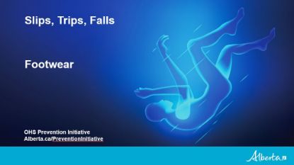 Picture of Slips, trips and falls - Footwear