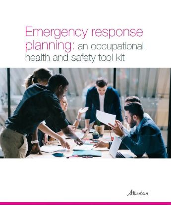 Picture of Emergency response planning: an occupational health and safety tool kit