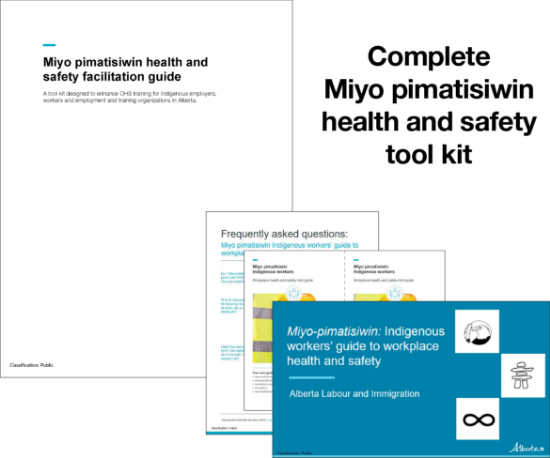 Picture of Miyo pimatisiwin health and safety tool kit - complete package