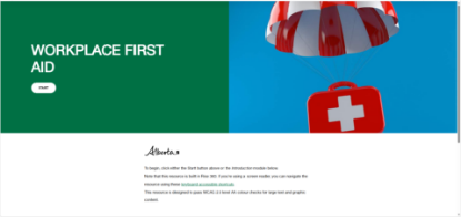 Picture of Workplace first aid - eLearning